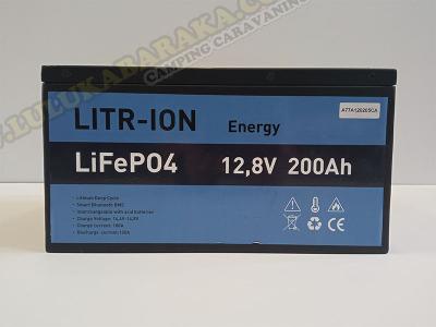Bateria Litio 200amp Litr-Ion Energy Ducato + Amperímetro (RASTRO)